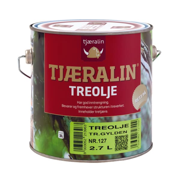 TJÆRALIN TREOLJE TR KLAR 2,7L