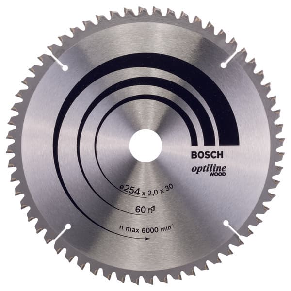 SIRKELSAGBL Ø254X30MM 60T -5GR TRE