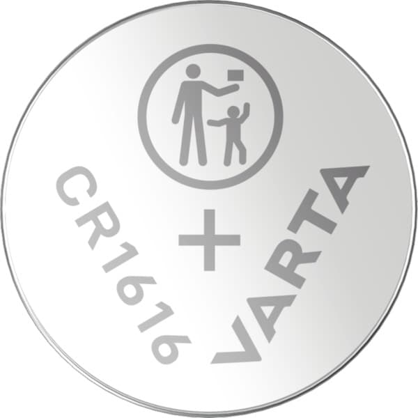 KNAPPCELLEBATTERI CR1616