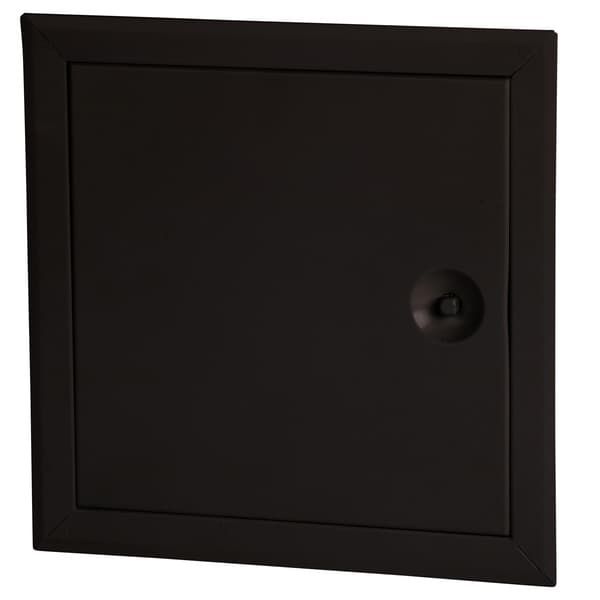 INSPEKSJONSLUKE 150X150 STÅL SORT