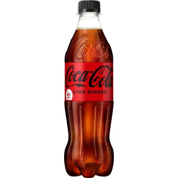 COCA-COLA UTEN SUKKER 0,5 NRPET