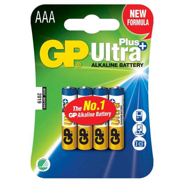 BATTERI ULTRA PLUS ALK AAA/LR03