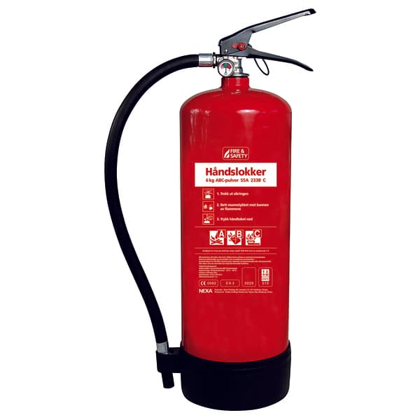 BRANNSLUKKER 6 KG PULVER 55A 233B C