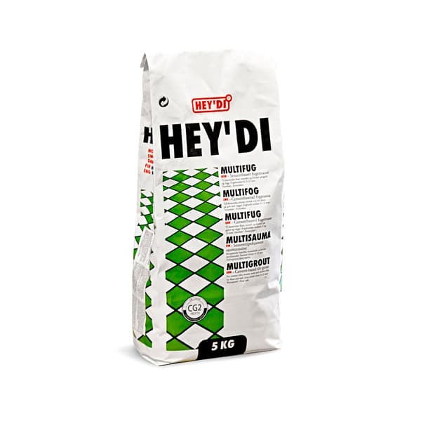 HEYDI MULTIFUG LYSGRÅ 5KG FUGEM