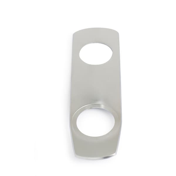 DEKKSKILT 60 215 MM BØRSTET KROM SB