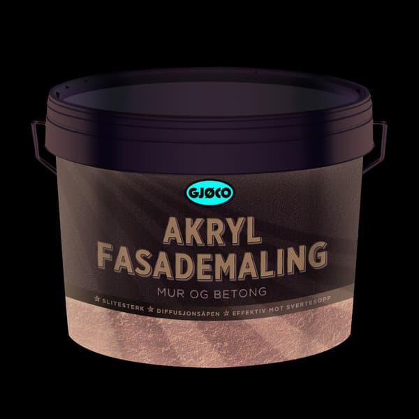 AKRYL FASADE BASE HVIT 9L