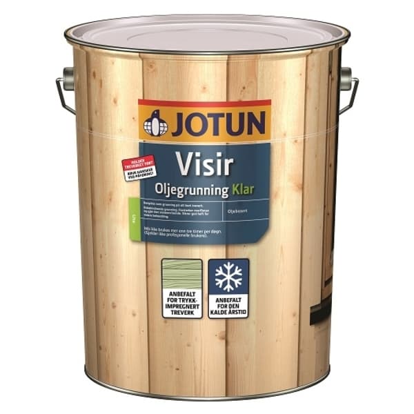 VISIR OLJEGRUNNING KLAR 9L