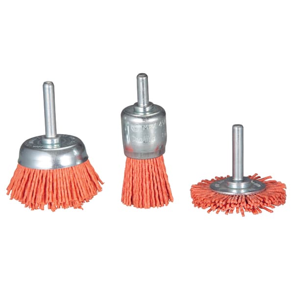 NYLONBØRSTESETT D-70742 6MM 3 DELER