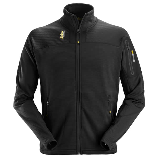 FLEECEJAKKE 9438 SORT L SNIC