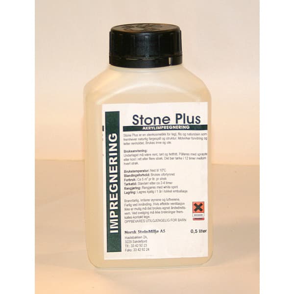 IMPREGNERING - STONE PLUS 0,5 LTR