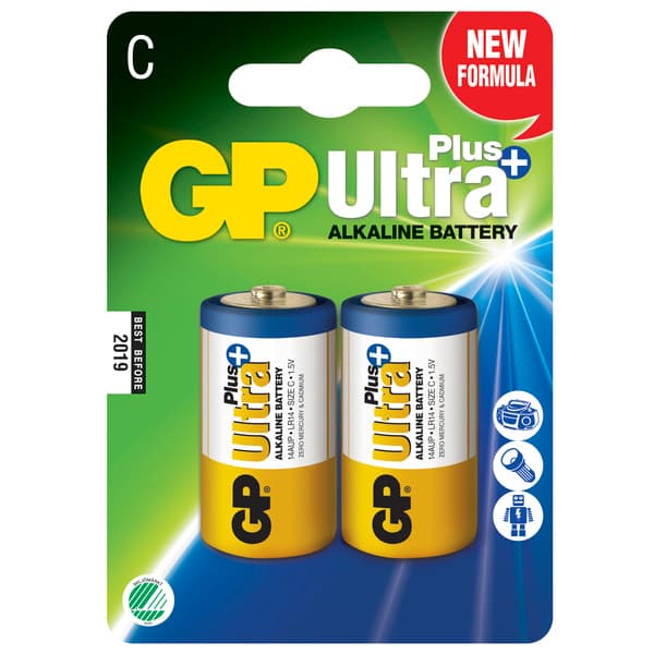 BATTERI ULTRA PLUS ALK C/LR14