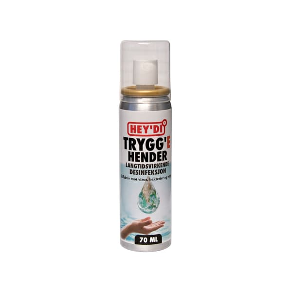 DESINFEKSJON TRYGGE HENDER 70ML