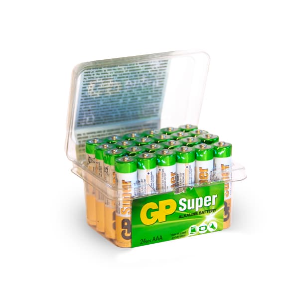 BATTERI ALKALISKT LR03/AAA 24-P