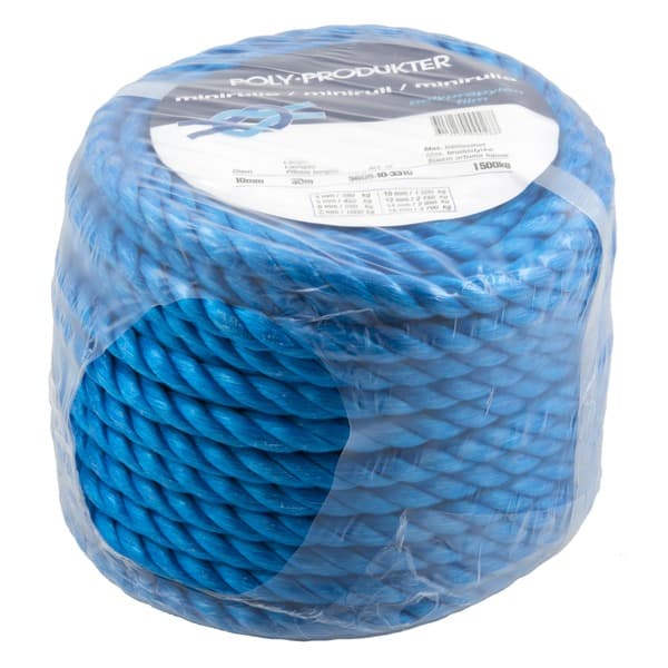 TAU 10MM 30M BLÅ MINIRULL PP-FILM