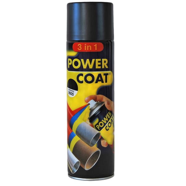 POWER COAT 3IN1 SPRAY SVART