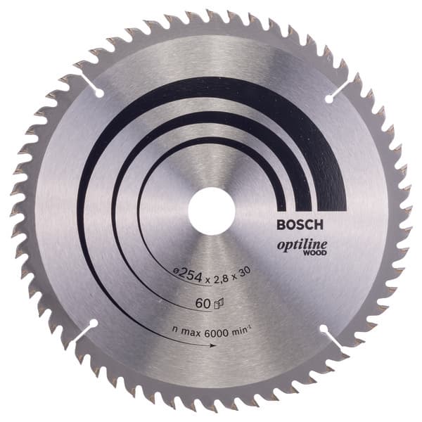 SIRKELSAGBL Ø254X30MM 60T 20GR TRE