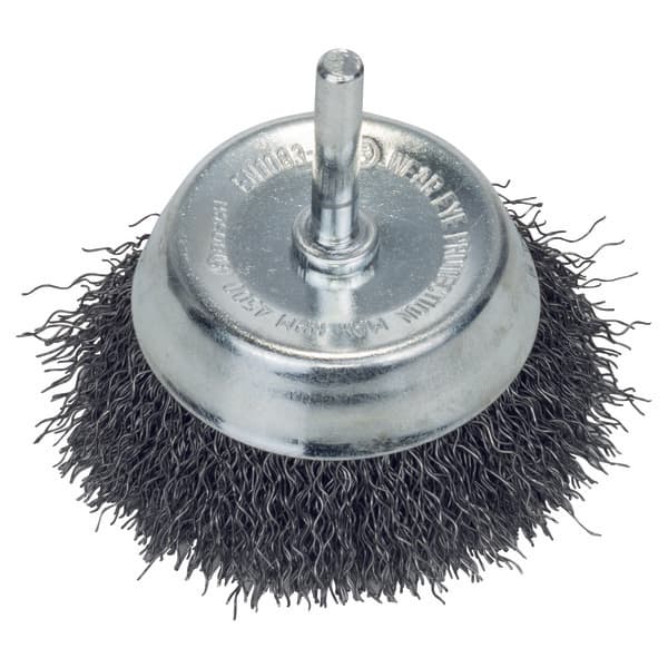 KOPPBØRSTE STÅL Ø70X0,3MM INNF BØLG