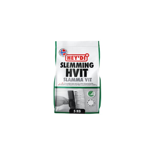 HEYDI HVIT 5KG SLEMMING