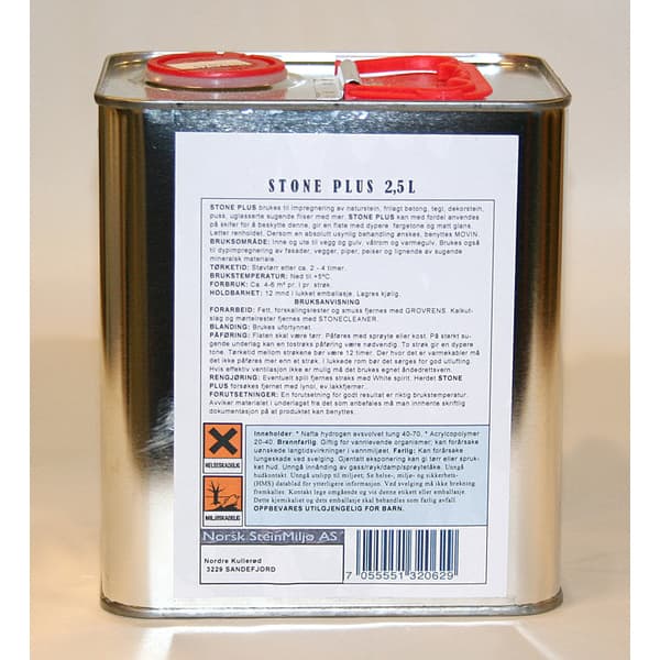 IMPREGNERING STONE PLUS 2,5 LTR
