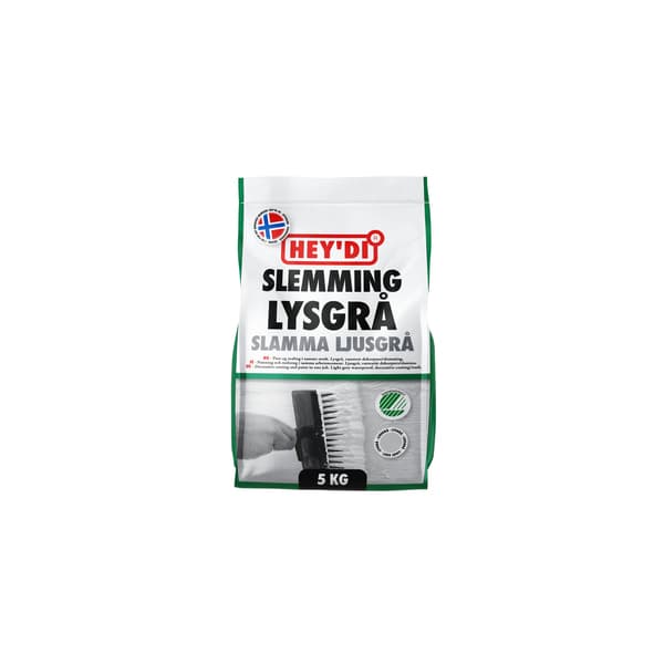 HEYDI LYSGRÅ 5KG SLEMMING
