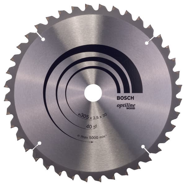 SIRKELSAGBL Ø305X30MM 40T -5GR TRE