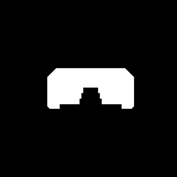 OVER/UNDERLIGGER 2400X95X45