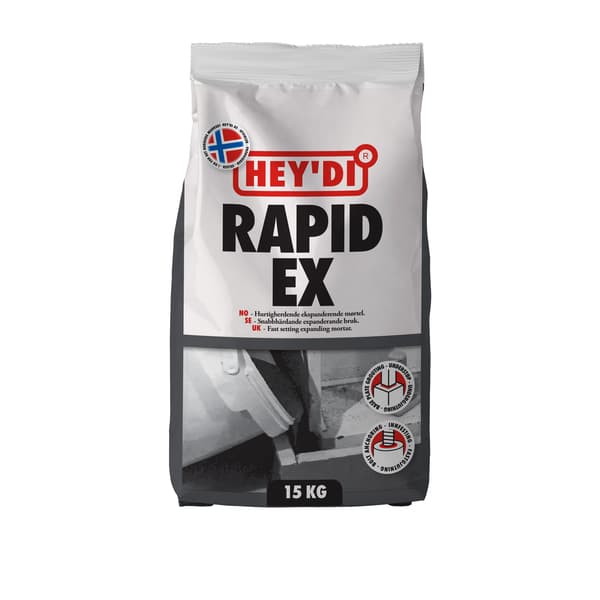 HEYDI RAPID EX 15KG MØRTEL