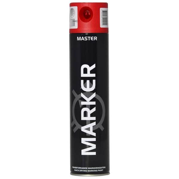 MERKESPRAY MASTER M RØD 2001