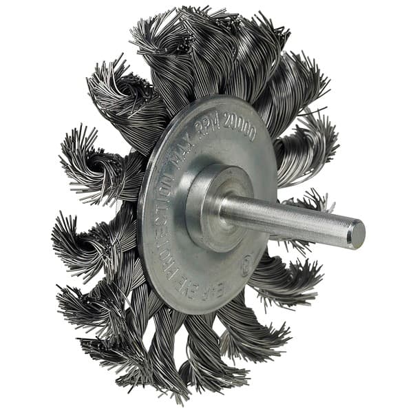 SIRKULÆRBØRSTE 75MM VIRRET