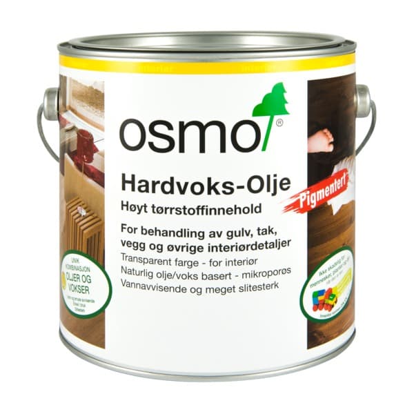 HARDVOKSOLJE PIGM 3040 2,5L HVIT