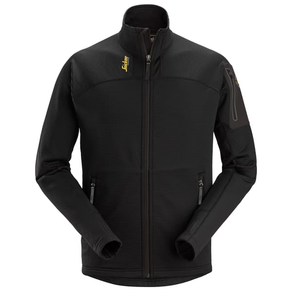 FLEECEJAKKE 9438 SORT L