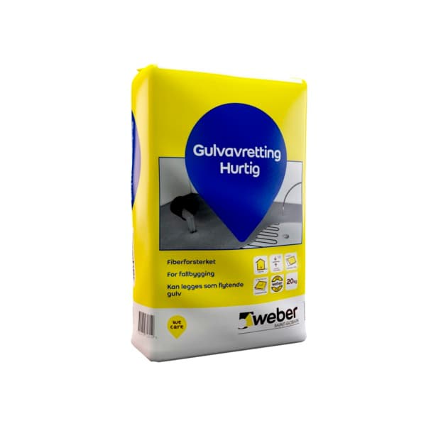WEBER GULVAVRETTING HURTIG 20KG