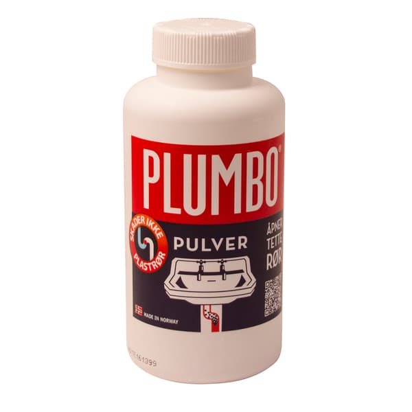 PLUMBO PULVER AVLØPSÅPNER 600 G