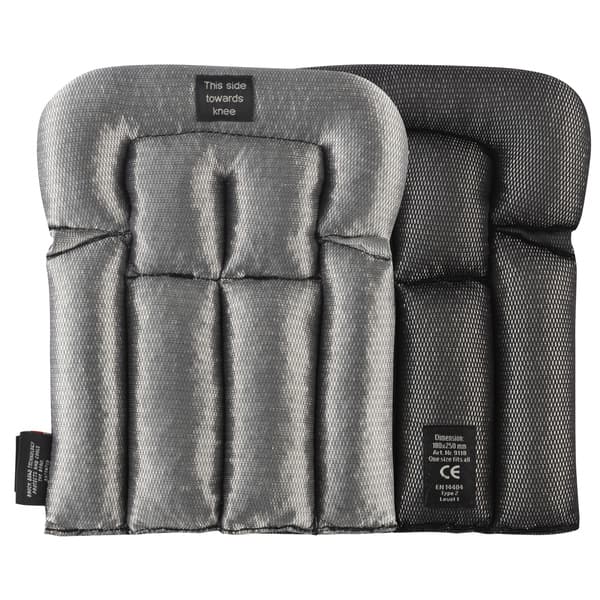 KNEPUTE 9118 SVART/ALU GULVLEGGER