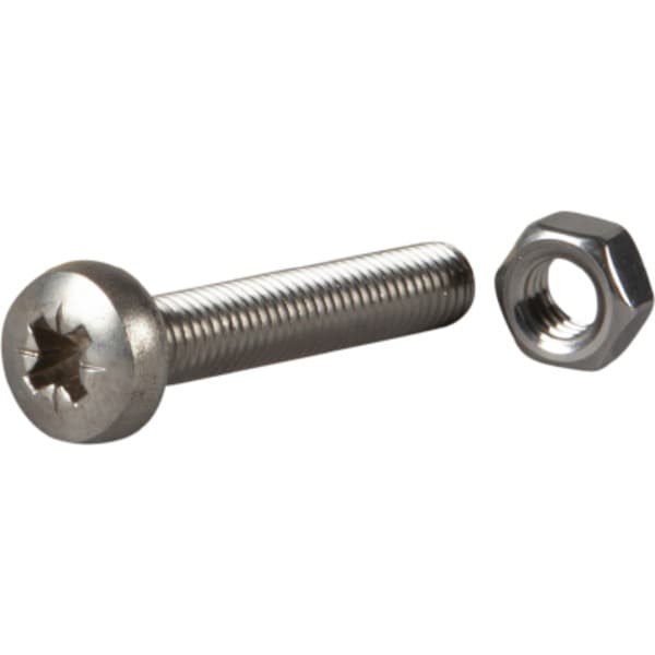 MASKINSKRUE M/MUT PH M6X20 A4 -6