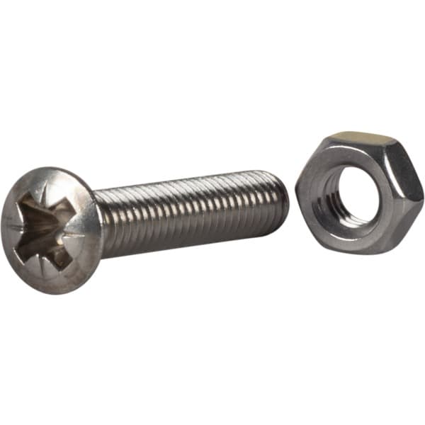 MASKINSKRUE MUTTER PH M6X30 A4 -4