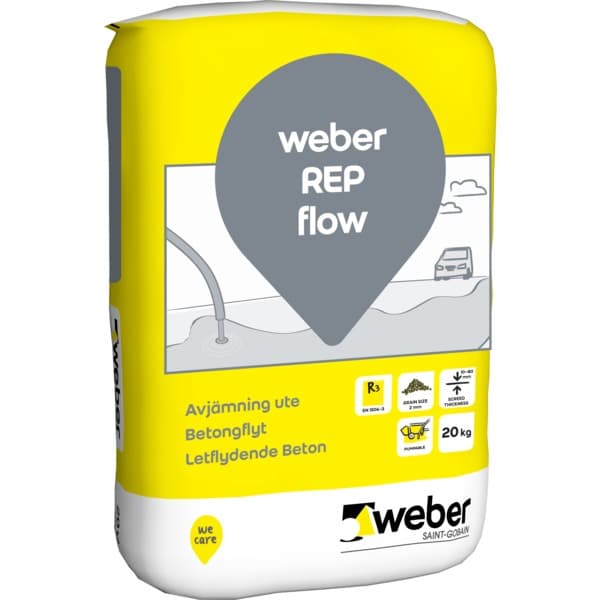 WEBER REP FLOW BETONGFLYT 20KG