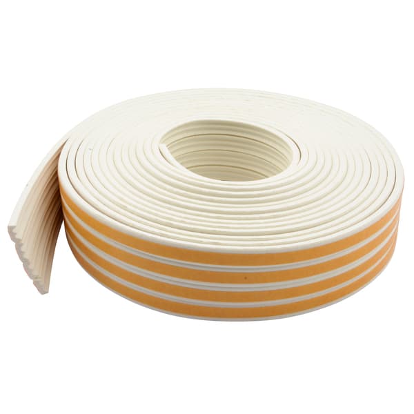 TETNINGSLIST E 9X4MM HVIT 6M
