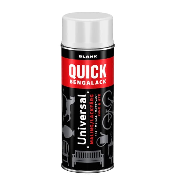 QUICK B SPRAY HVIT BLANK 400ML