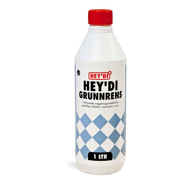 HEYDI GRUNNRENS 1L VASKEMIDDEL