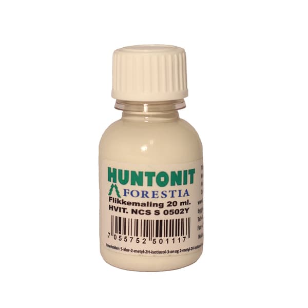 HUNTONIT FLIKKEMALING HVIT