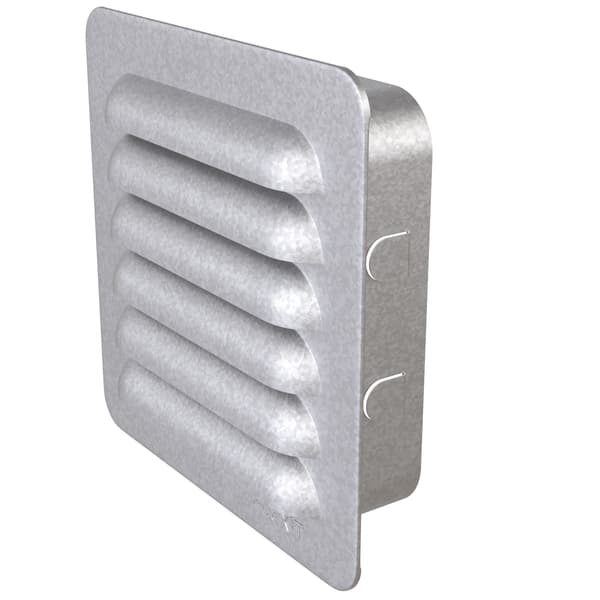 SJALUSIRIST M/KARM STÅL 150X150MM