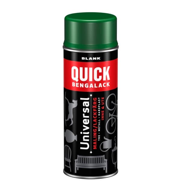 QUICK B SPRAY BLADGRØNN BLANK 400ML