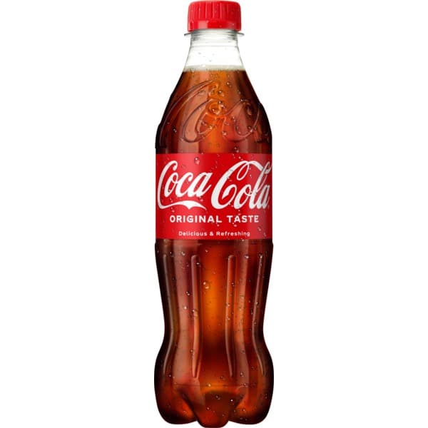 COCA-COLA 0,5 MED SUKKER NRPETT