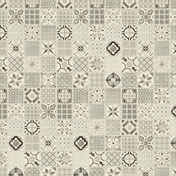 VINYL STARFLOOR C RETRO-BLACK WHITE