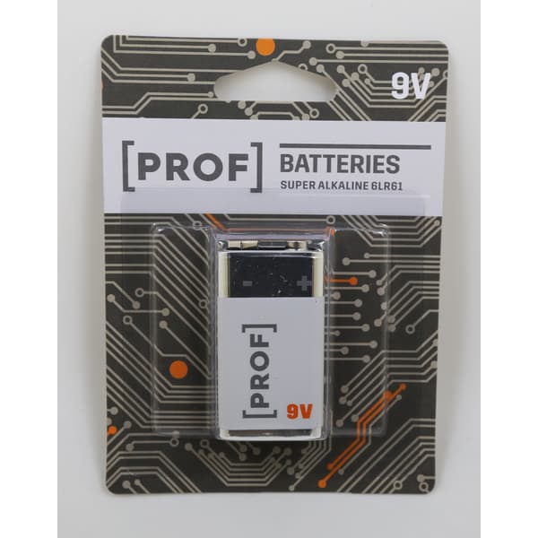 BATTERI 9V ALKALISK