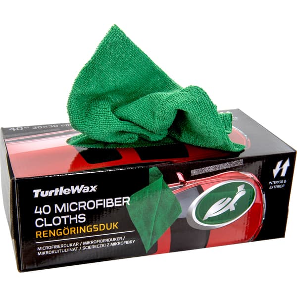 MICROFIBERKLUTER 40PK TURTLE WAX
