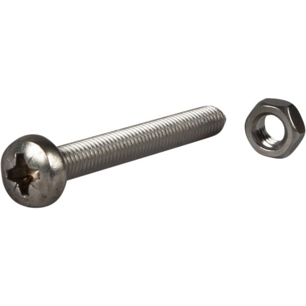 MASKINSKRUE M/MUT PH M6X50 A4 -4
