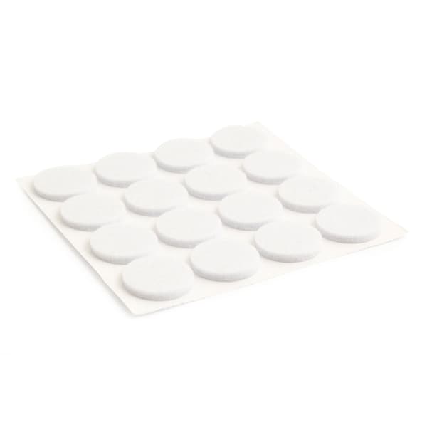 GULVBESKYTTER FILT 106 Ø20 HVIT SB
