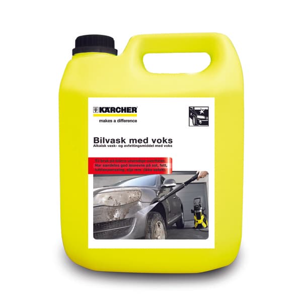 BILVASK M/VOKS 4 LITER
